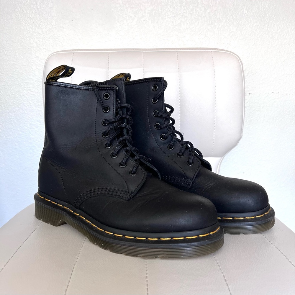 Dr. Martens 1460 Smooth Leather Lace Up Boots